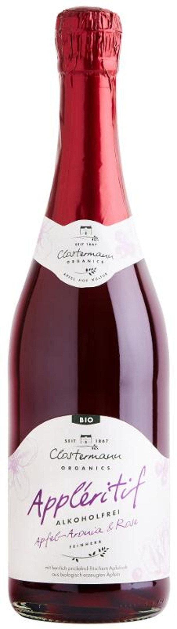 Produktfoto zu Appléritif Apfel-Aronia-Rose 0,75l alkoholfrei