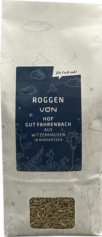 Produktfoto zu Roggen Bioland 1kg VON