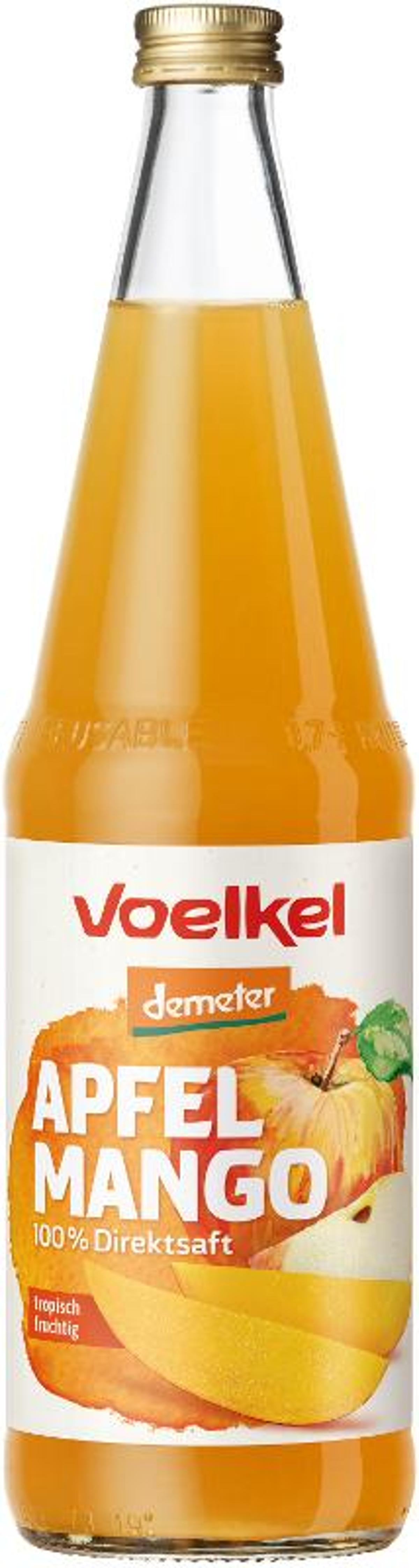 Apfel-Mango-Saft 0,7l Flasche