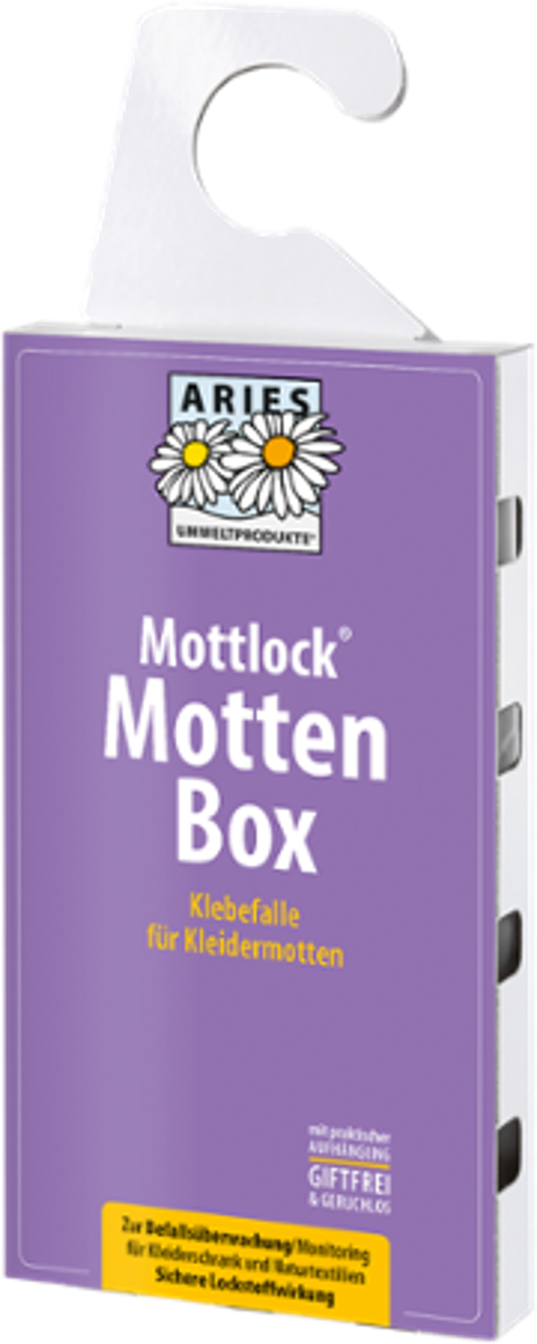 Produktfoto zu Mottlock Mottenbox Aries