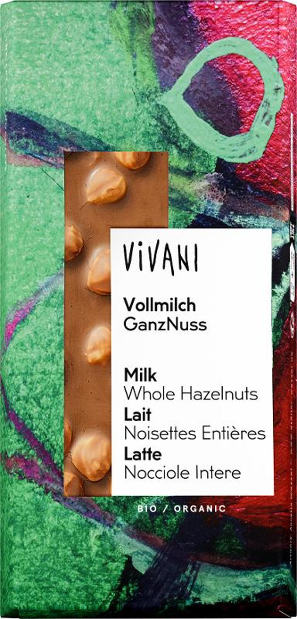 Produktfoto zu Schokolade Ganznuss 100g