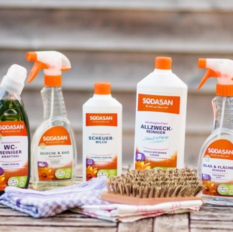 Umweltfreundliche Bio-Putzmittel