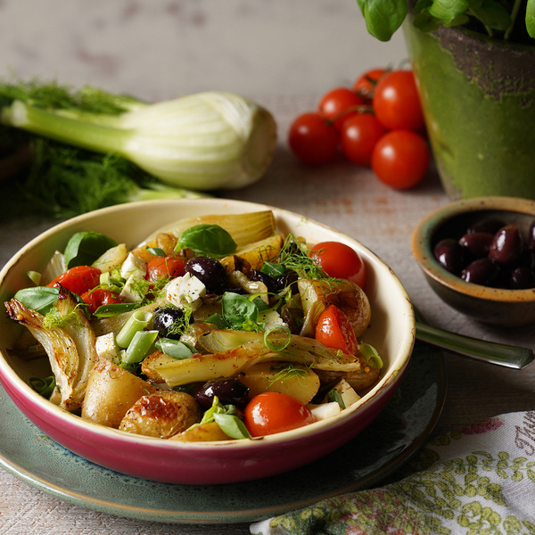 Mediterraner Kartoffelsalat