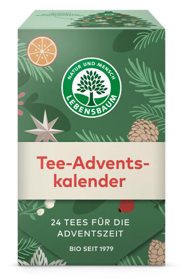 Produktfoto zu Tee-Adventskalender von Lebensbaum