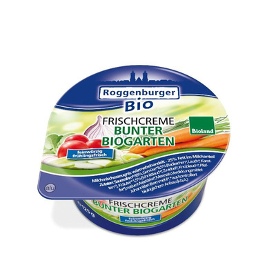 Produktfoto zu Frischcreme Bunter Biogarten -  Saisonprodukt Feb-Mai