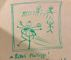 kreative Stellenanzeige 