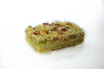 Produktfoto zu Rhabarberkuchen vom Backhaus