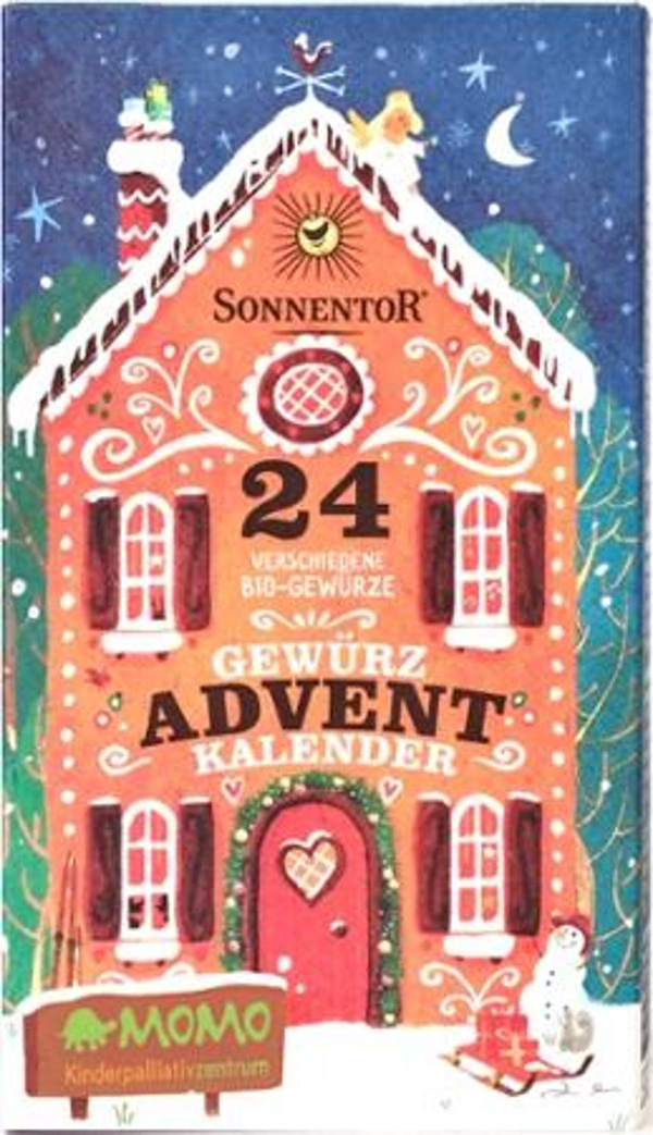 Produktfoto zu Gewürz-Adventskalender von Sonnentor 24 Beutel