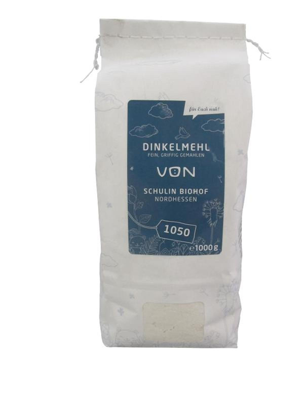Produktfoto zu Dinkelmehl 1050 VON 1kg