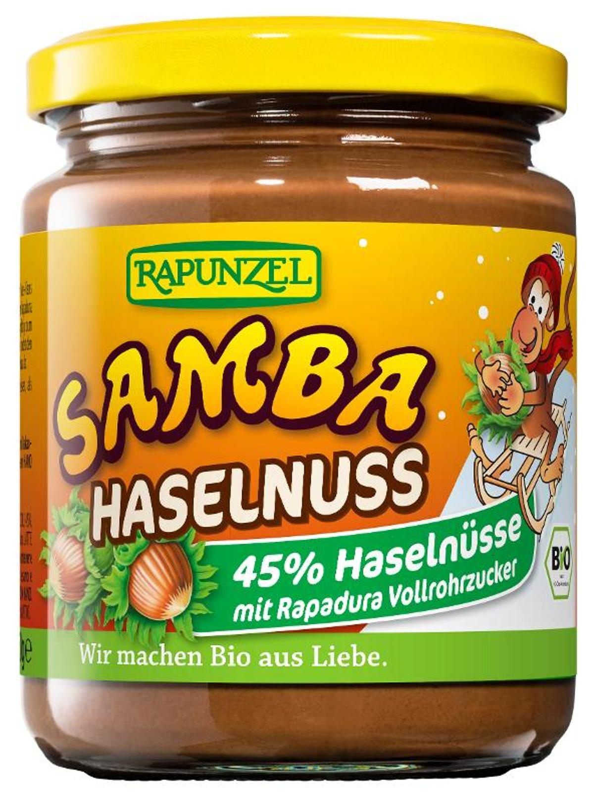 Samba Haselnuß-Schoko 250g