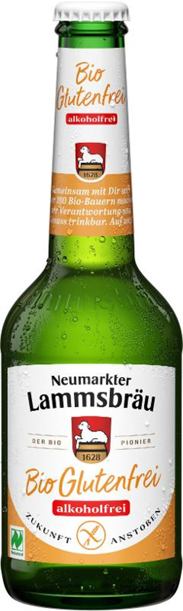 Produktfoto zu Kiste Lammsbräu gluten-& alkoholfrei 10*0,33l