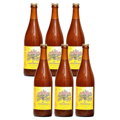 Produktfoto zu Kiste Apfelsaft Streuobst 6*0,7l