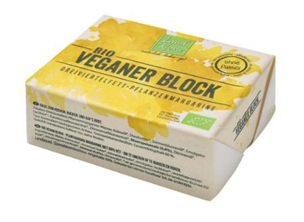 Produktfoto zu Margarine vegan im Block
