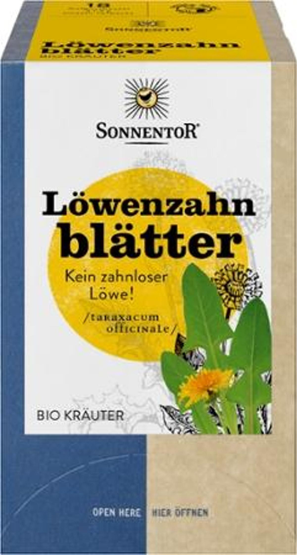 Produktfoto zu Löwenzahnblätter 18 Teebeutel