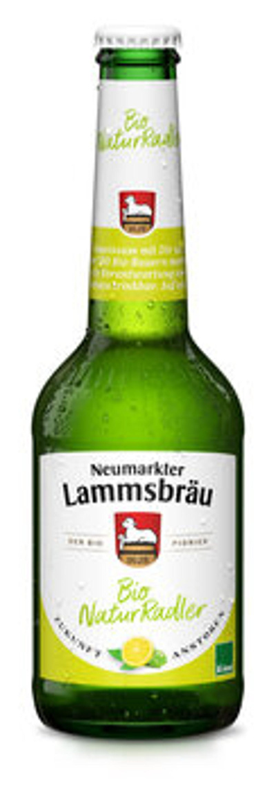 Produktfoto zu Kiste Lammsbräu NaturRadler 10*0,33l