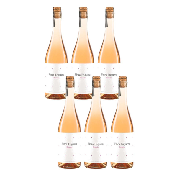 Produktfoto zu Kiste Finca Enguera Rosado Valencia DO 6*0,75l