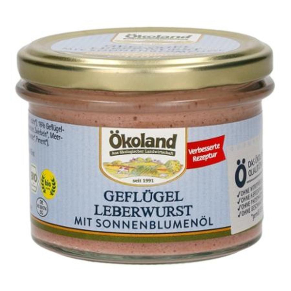 Produktfoto zu Geflügel-Leberwurst im Glas 160g