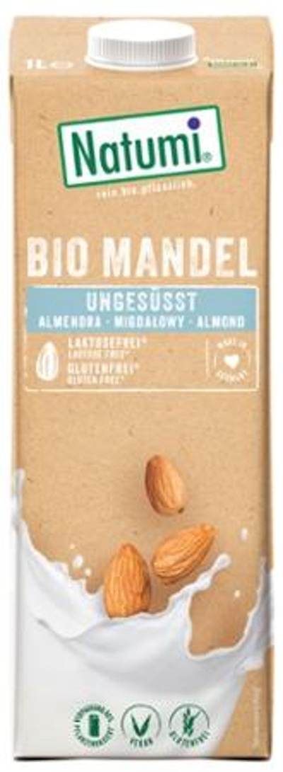 Produktfoto zu Mandel-Drink ungesüßt 1l