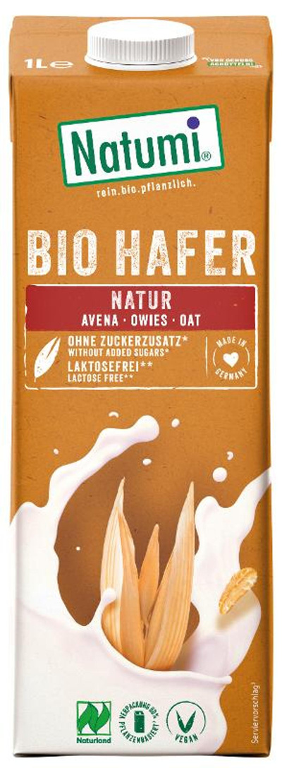 Produktfoto zu Kiste Haferdrink natural 8*1l