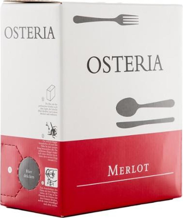 Produktfoto zu OSTERIA Merlot Bag in Box 3l