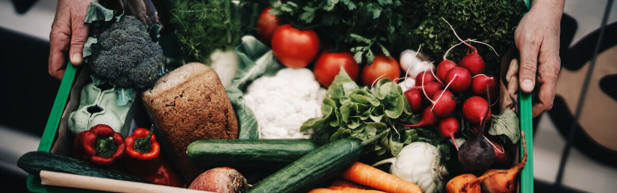 Ökokiste regionalen Produkten