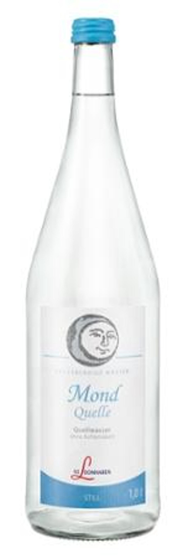 Produktfoto zu Kiste Mondquelle Aqua Luna still St. Leonhardt 6*1l