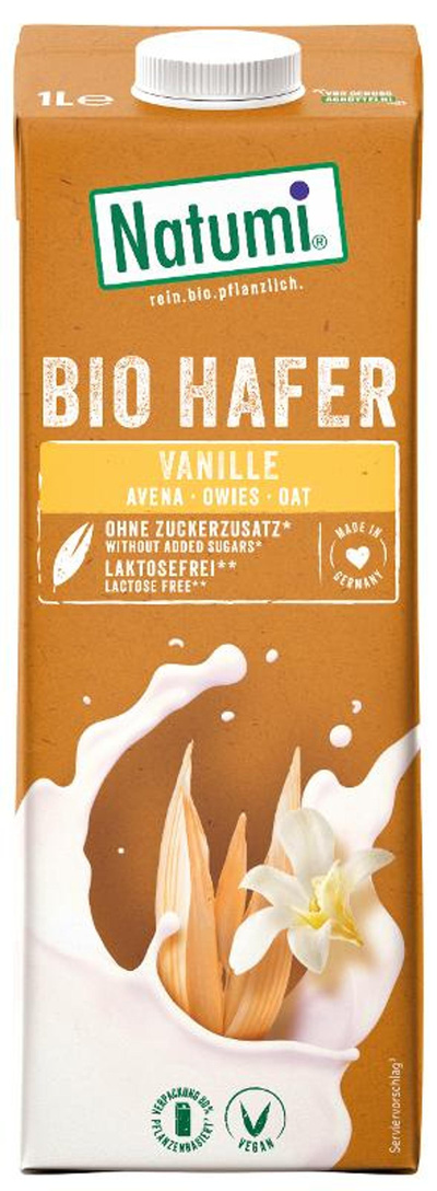 Produktfoto zu Haferdrink Vanille 1l von Natumi