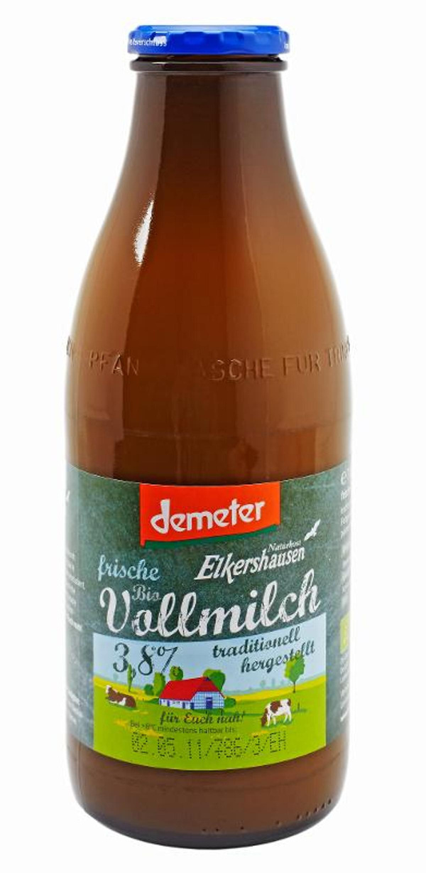 Produktfoto zu Flasche Milch 3,7%