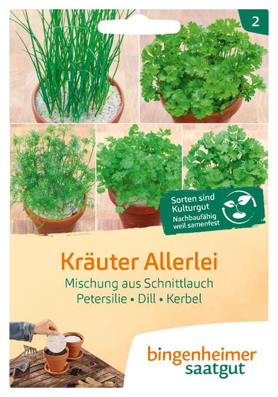 Produktfoto zu Kräuter-Allerlei Saatscheibe