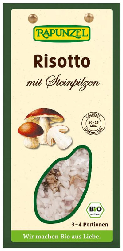 Produktfoto zu Risotto mit Steinpilzen 250g