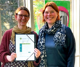 Steffi Heidenreich und Katrin Schlick