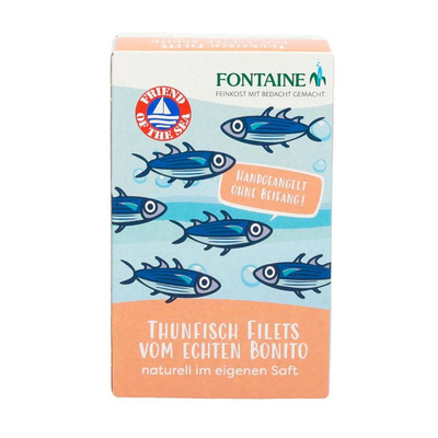 Produktfoto zu Thunfisch naturell im eigenen Saft 120g