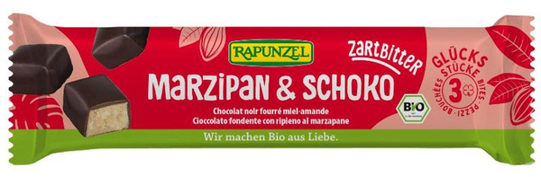 Produktfoto zu Marzipan-Happen Zartbitter 50g