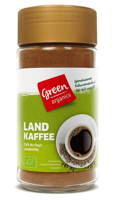Produktfoto zu Landkaffee 100g Glas von green