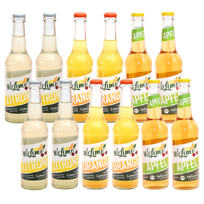 Produktfoto zu Mixkiste WIZ-Limo 12*0,33l