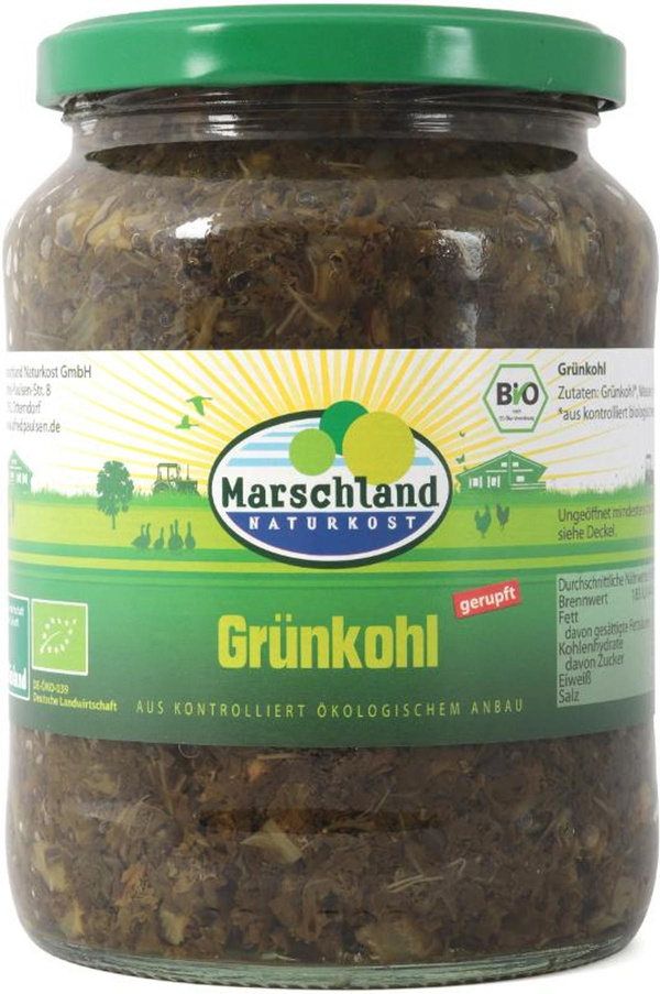 Produktfoto zu Grünkohl im Glas 720ml