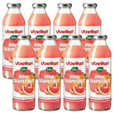 Produktfoto zu Kiste Pink Grapefruitsaft 8*0,5l