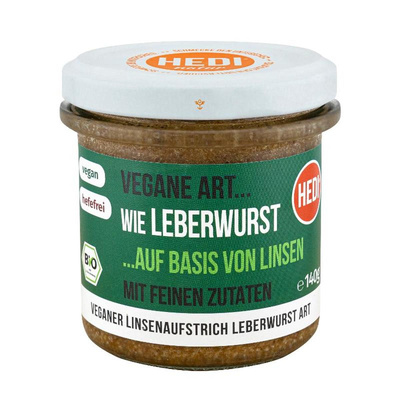 Produktfoto zu Leberwurst fein vegan 140g