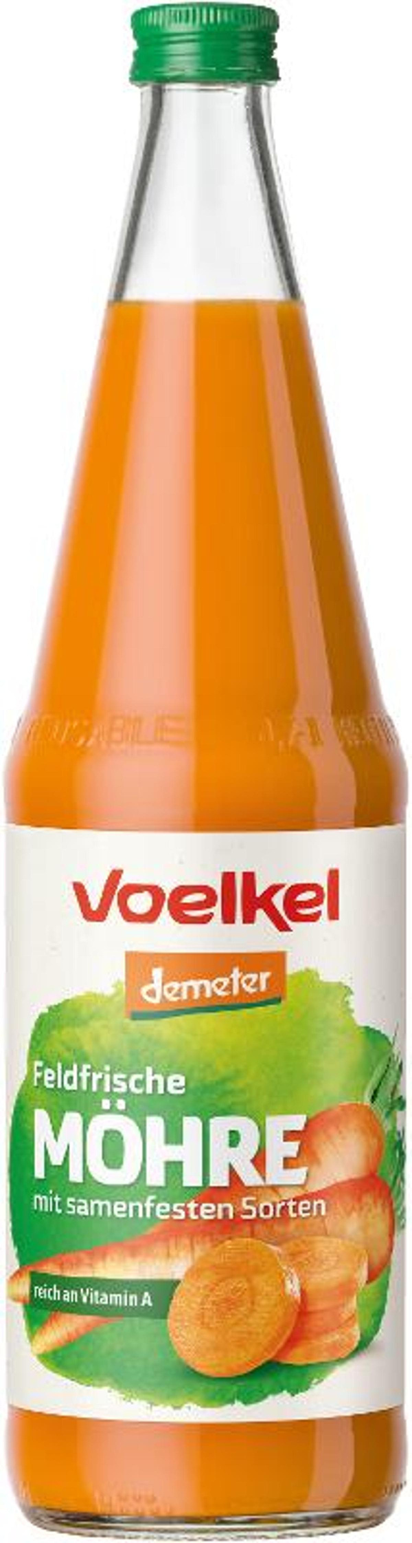 Produktfoto zu Möhrensaft feldfrisch 0,7l Flasche