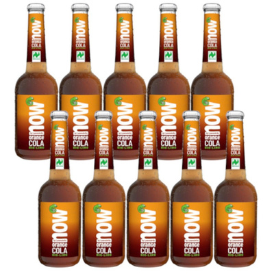 Produktfoto zu Kiste now Orange Cola 10*0,33l