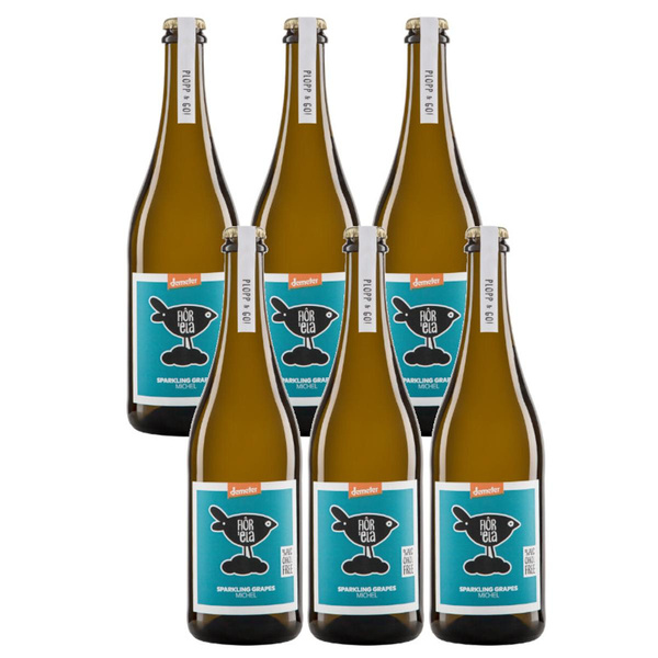 Produktfoto zu Kiste Flôr Ela Sparkling Grapes Michel alkoholfrei 6*0,75l