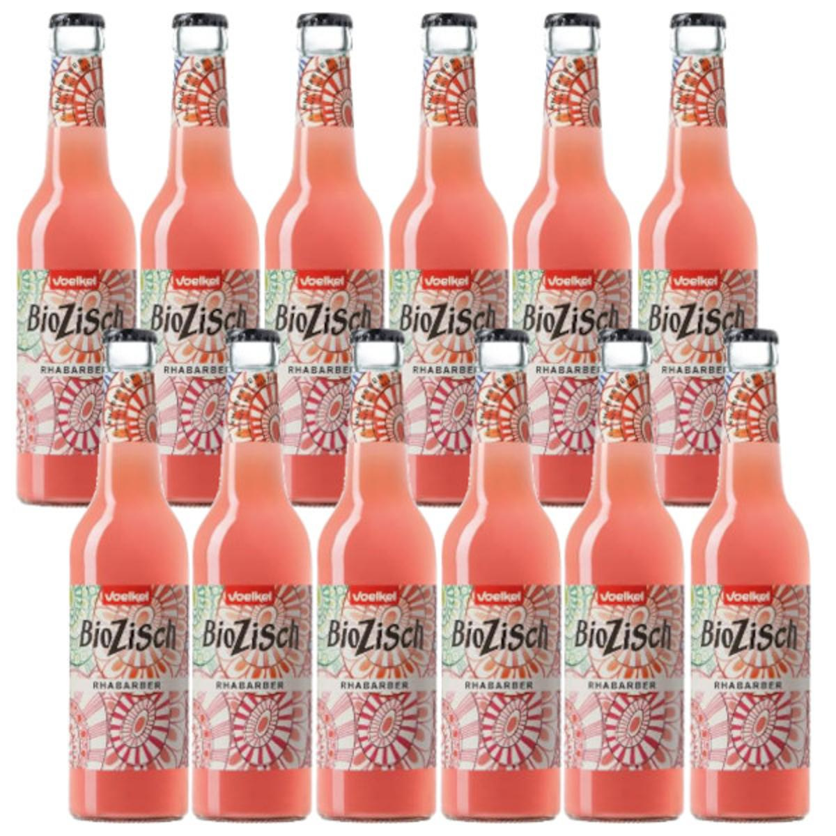 Kiste BioZisch Rhabarber 12*0,33l