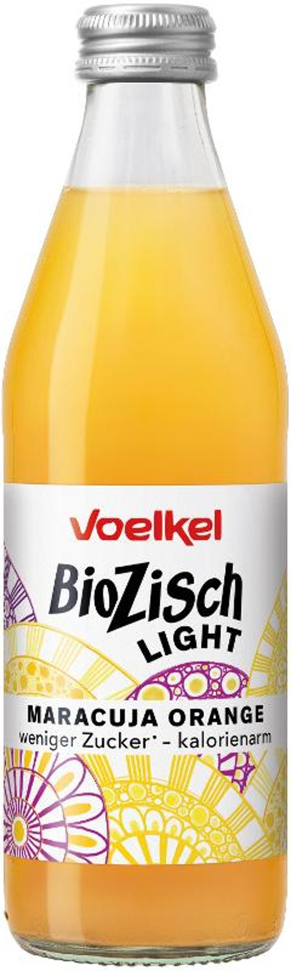 Produktfoto zu BioZisch light Maracuja Orange 0,33l