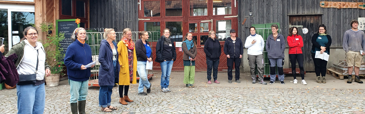 Gruppenfoto Ökokistentreffen Nossen