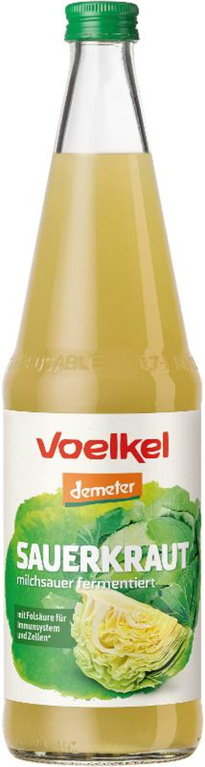 Produktfoto zu Sauerkrautsaft Demeter 0,7l