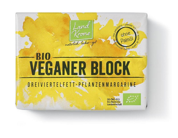 Produktfoto zu Margarine vegan im Block