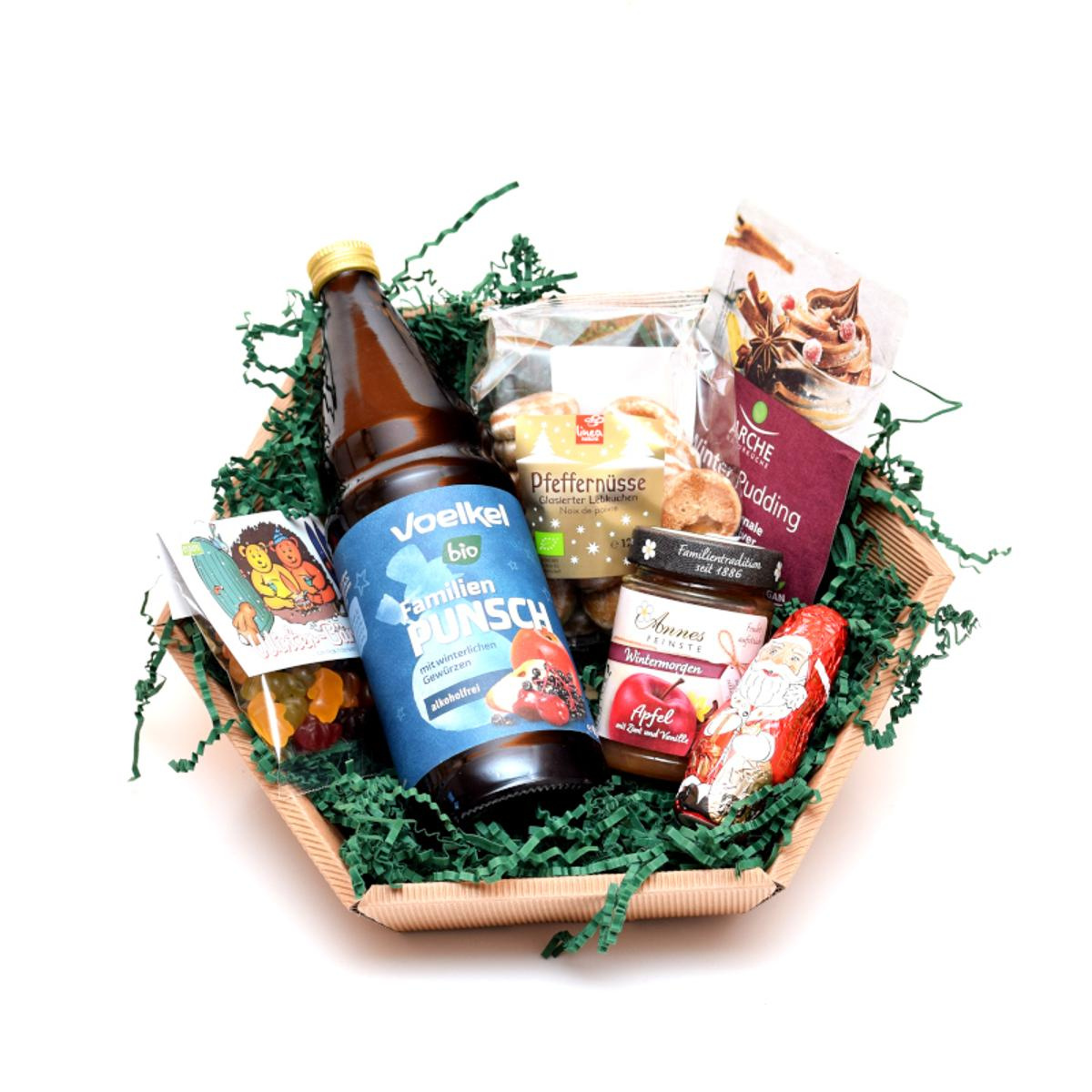 Präsentkorb klein zu Weihnachten