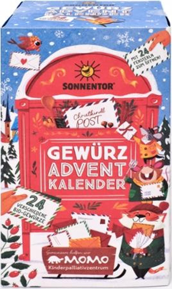 Produktfoto zu Gewürz-Adventskalender von Sonnentor