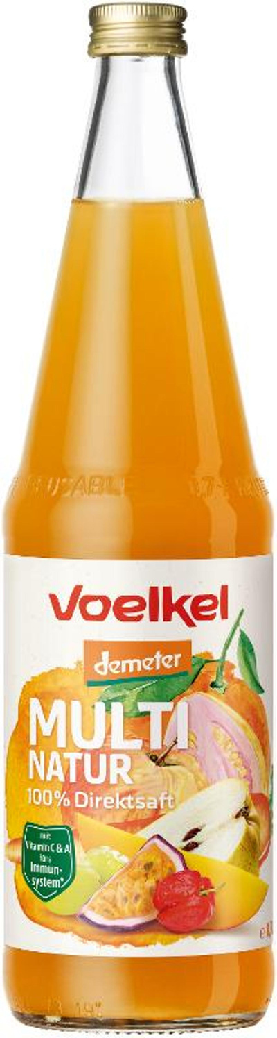 Produktfoto zu Kiste Multi Natur Demeter 6*0,7l