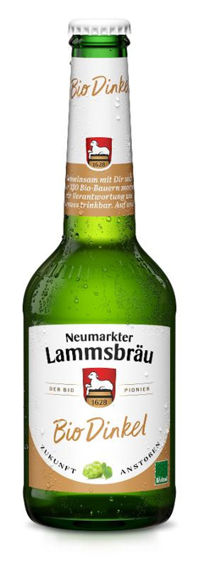 Produktfoto zu Lammsbräu Dinkelbier 0,33l